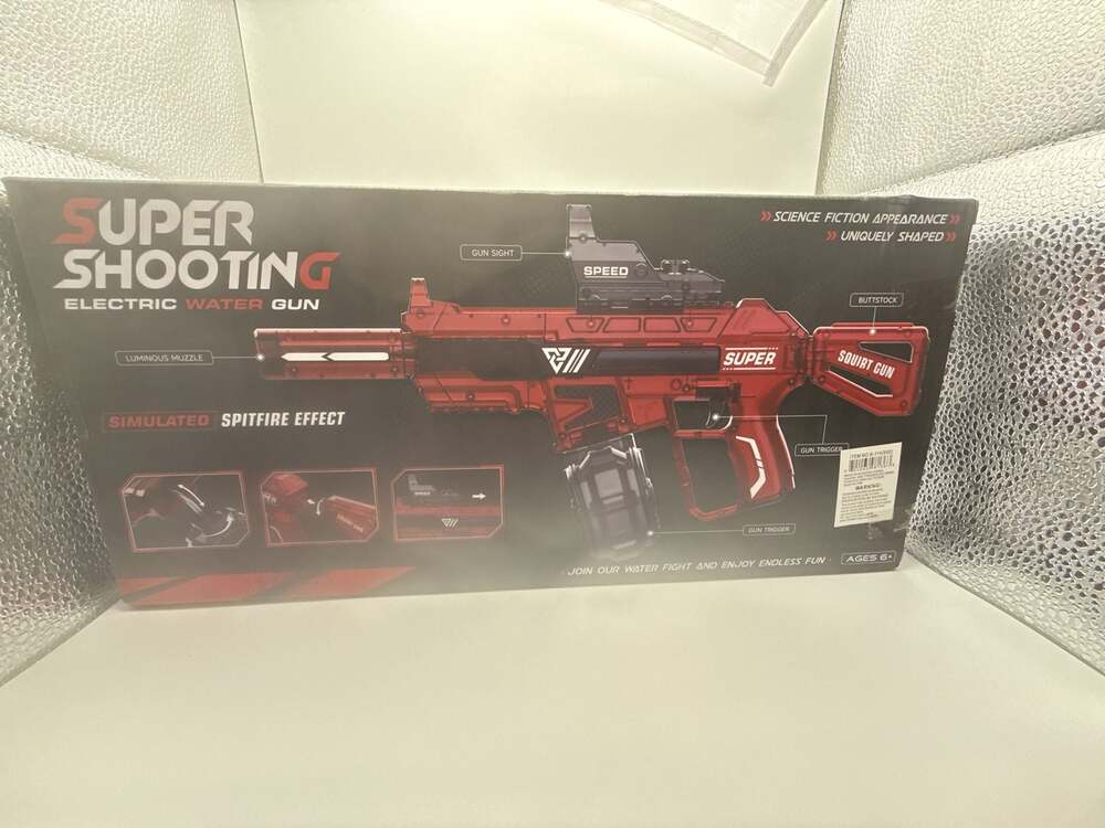 Super Shooting Electric Water Gun B-114/9923